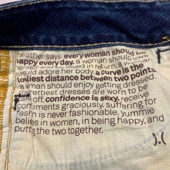 Yummie by Heather Thomson, EUC, bootcut, Size 27 - Picture 6 of 7